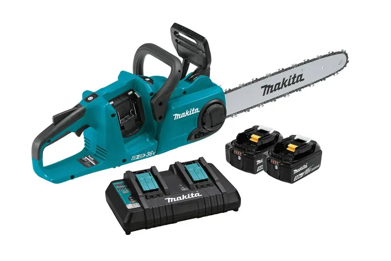 Makita Duc400Z Dual 18V Lxt Brushless Chainsaw – 400Mm (15.7") Bar, Complete Kit 1