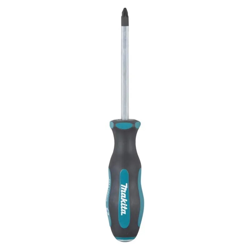 Makita Pz2 × 100 Mm Through-Shaft Pozidriv Screwdriver – Seamless Power Transmission 1