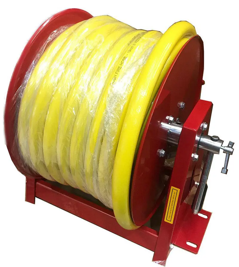 Manual Fire Hose Reel With Hand Crank 1