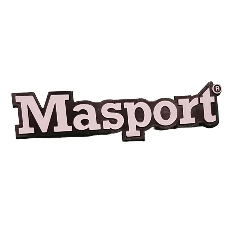 Masport Black-And-White Nameplate (Part #581240) 1
