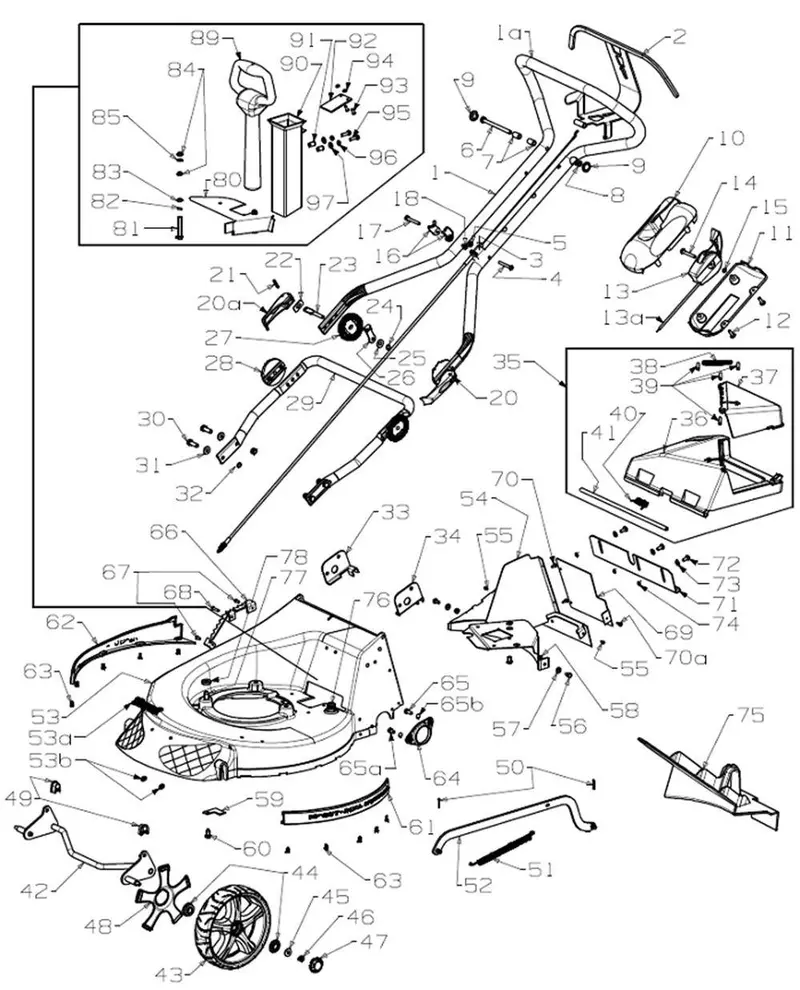 Masport Clutch Cable For Gearbox – Part #765436 1