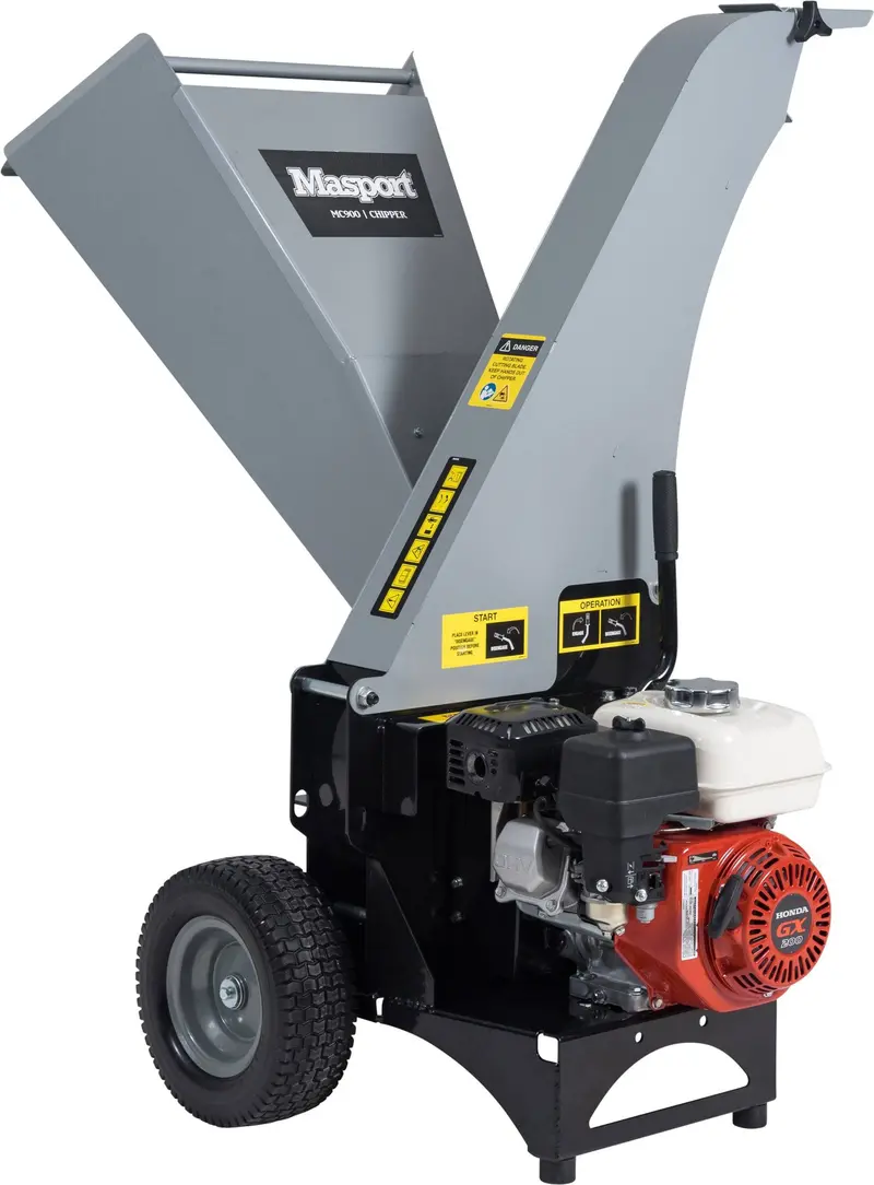 Masport Mc900 Chipper Featuring Honda Gx200 6.5Hp Engine 1