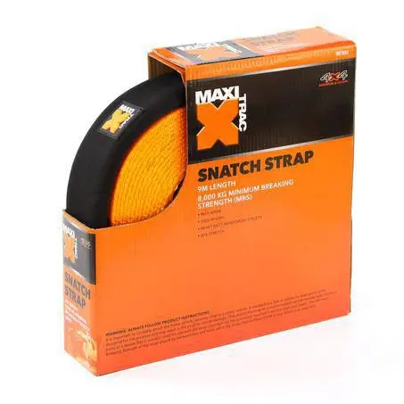 Maxitrac Mtss1 Recovery Snatch Strap – 8,000Kg Capacity, 9M Length 1