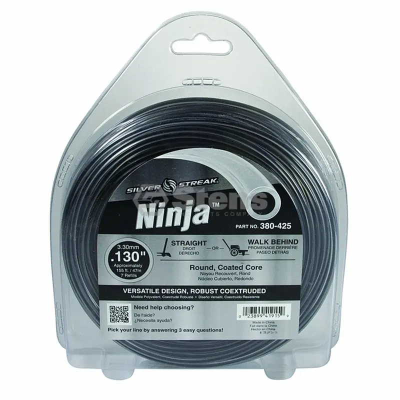 Ninja-Edge Trimmer Line .130" (3.3 Mm) – 1 Lb 1