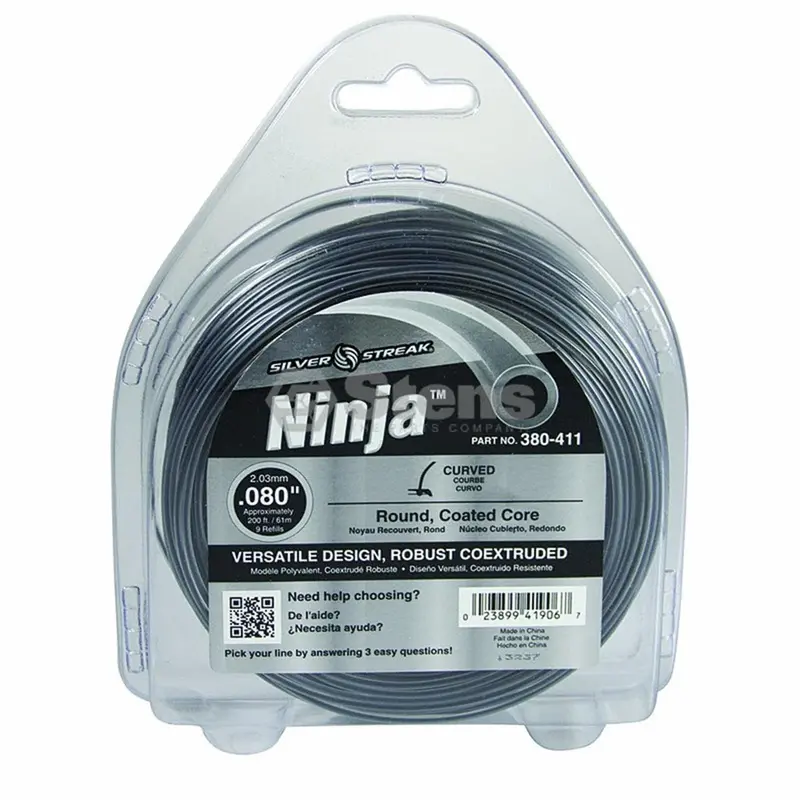 Ninja Trimmer Line – 0.080" (2.0 Mm) Diameter, 0.5 Lb Spool 1