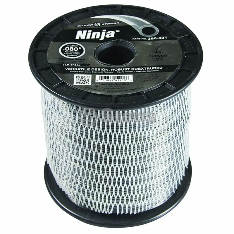 Ninja Trimmer Line – 0.080 Inch (2.0 Mm) Diameter, 3 Lb Spool 1