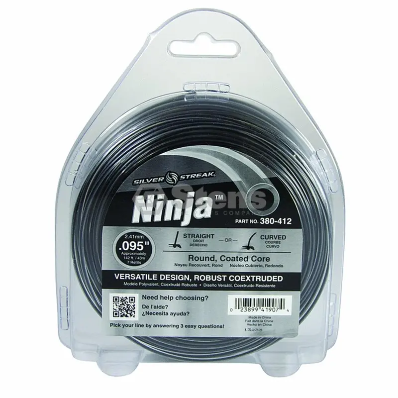 Ninja Trimmer Line – 0.095" (2.4 Mm) Diameter, 0.5 Lb Spool 1