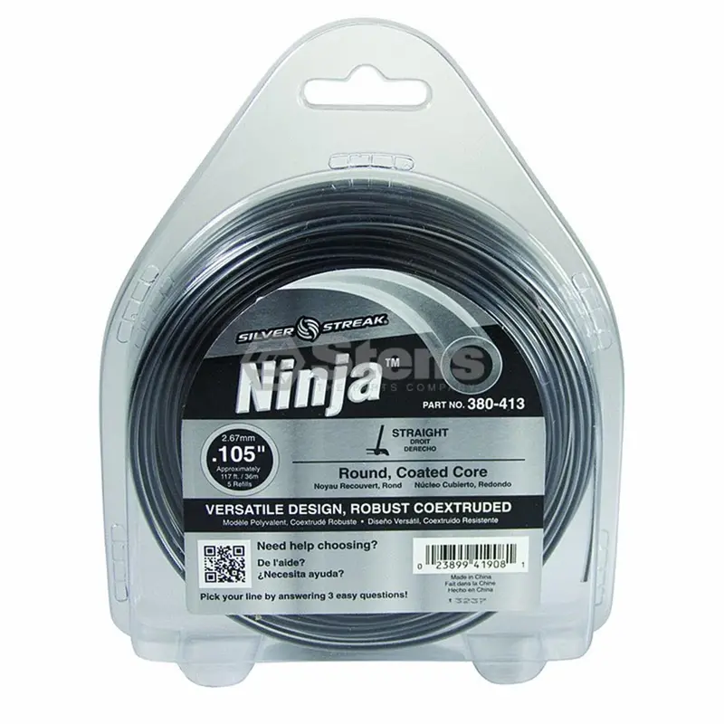 Ninja Trimmer Line – 0.105" (2.7 Mm) Diameter, 0.5 Lb Spool 1