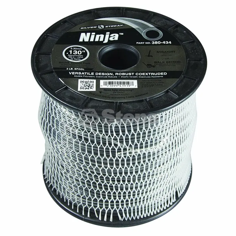 Ninja Trimmer Line – 0.130 Inch (3.3 Mm) Diameter, 3 Lb Spool 1