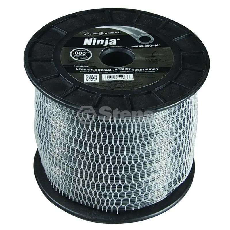 Ninja Ultra-Flexible Trimmer Line – 0.080" (2.0 Mm), 5 Lb Spool 1