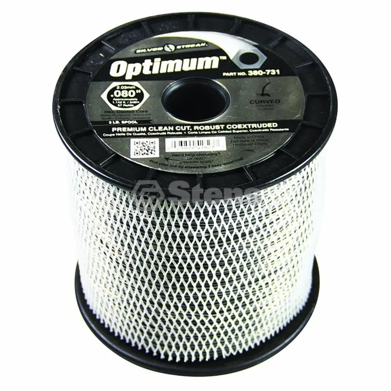 Optimum Trimmer Line – 0.080 Inch (2.0 Mm) Diameter, 3 Lb Spool 1