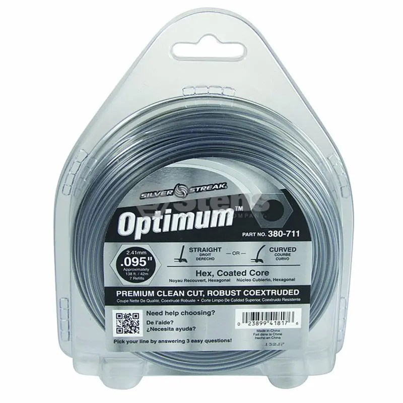 Optimum Trimmer Line – 0.095" (2.4 Mm) Diameter, 0.5 Lb Spool 1