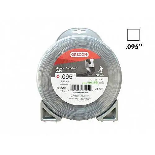Oregon Gatorline Magnum Square Line .095" (2.4Mm), 70 Meter, 1 Lb 1