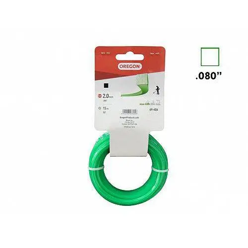 Oregon Green 0.080-Inch Square Trimmer Line (2.0 Mm) 1