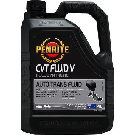 Penrite Cvt Fluid V – Full-Synthetic Continuously Variable Transmission Oil (4L) 1