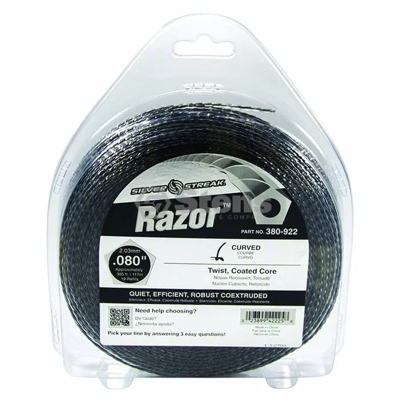 Razor-Thin Trimmer Line .080" (2.0 Mm) – 1 Lb Spool 1