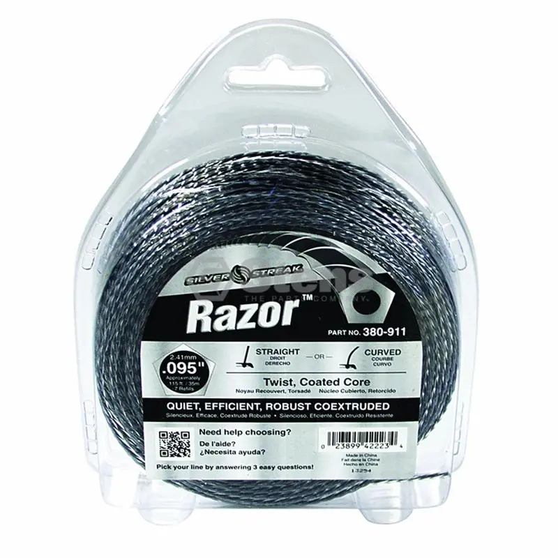 Razor Trimmer Line – 0.095" (2.4 Mm) Diameter, 0.5 Lb Spool 1