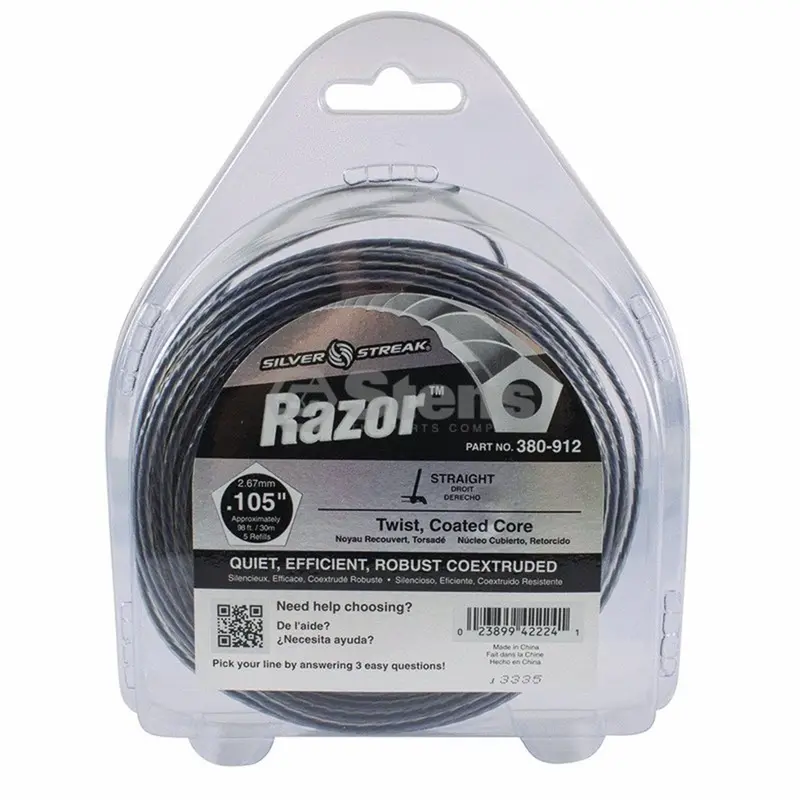 Razor Trimmer Line – 0.105" (2.7 Mm) Diameter, 0.5 Lb Spool 1