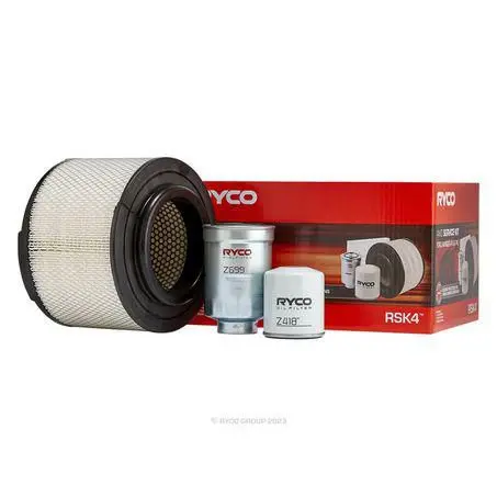 Ryco Rsk4 4Wd Filter Service Kit – Designed For Ford & Mazda Turbo-Diesel Vehicles 1