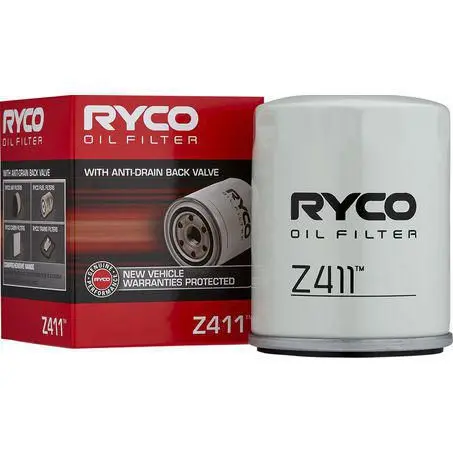 Ryco Z411 Standard Spin-On Oil Filter 1