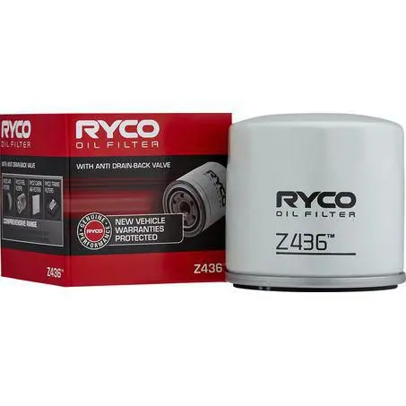 Ryco Z436 Premium Spin-On Oil Filter For Enhanced Engine Protection And Longevity 1