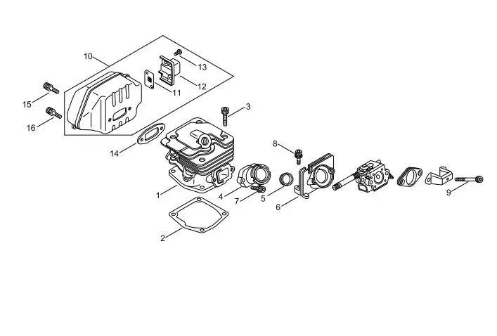 Shindaiwa Oem Cylinder Head Gasket – Part #V100000500 (Aac) 1