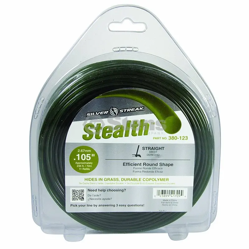 Stealth-Plus Trimmer Line .105" (2.7 Mm) – 1 Lb 1