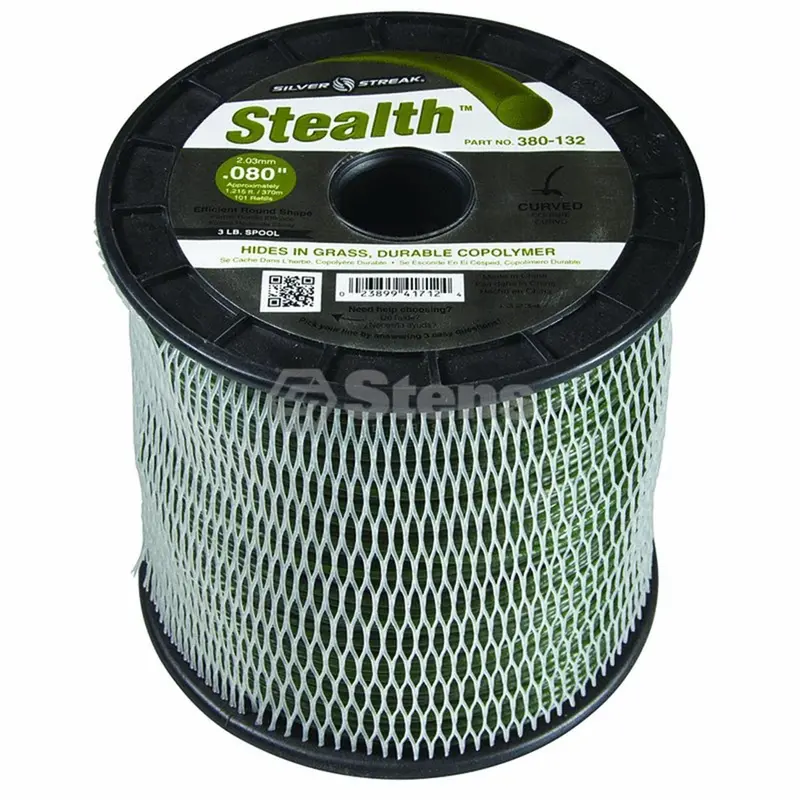 Stealth Trimmer Line – 0.080 Inch (2.0 Mm) Diameter, 3 Lb Spool 1