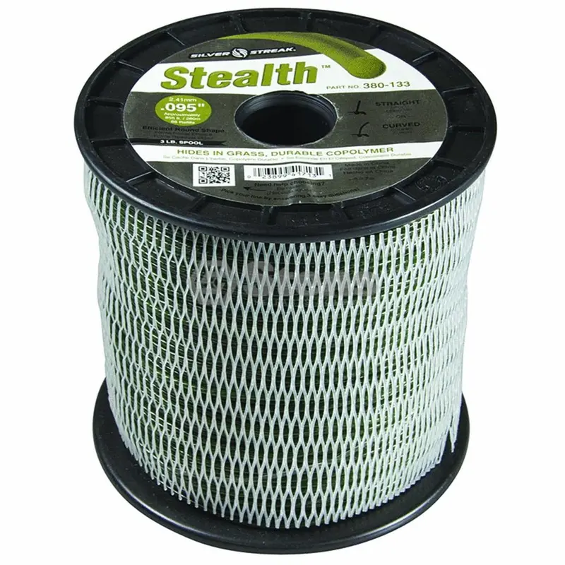 Stealth Trimmer Line – 0.095 Inch (2.4 Mm) Diameter, 3 Lb Spool 1