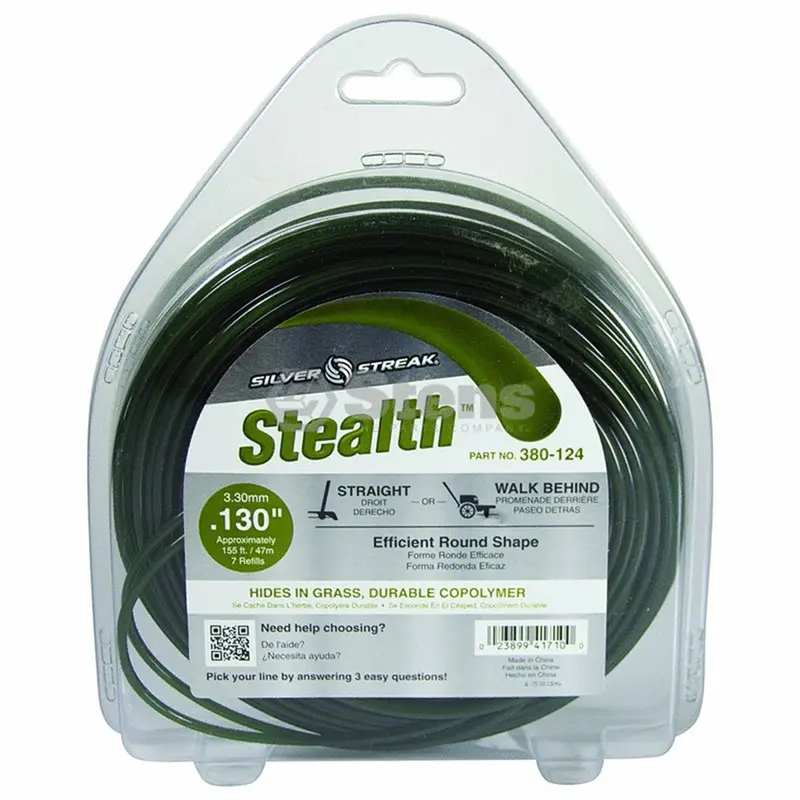 Stealth Trimmer Line – 0.130" (3.3 Mm) Diameter, 1 Lb Spool 1