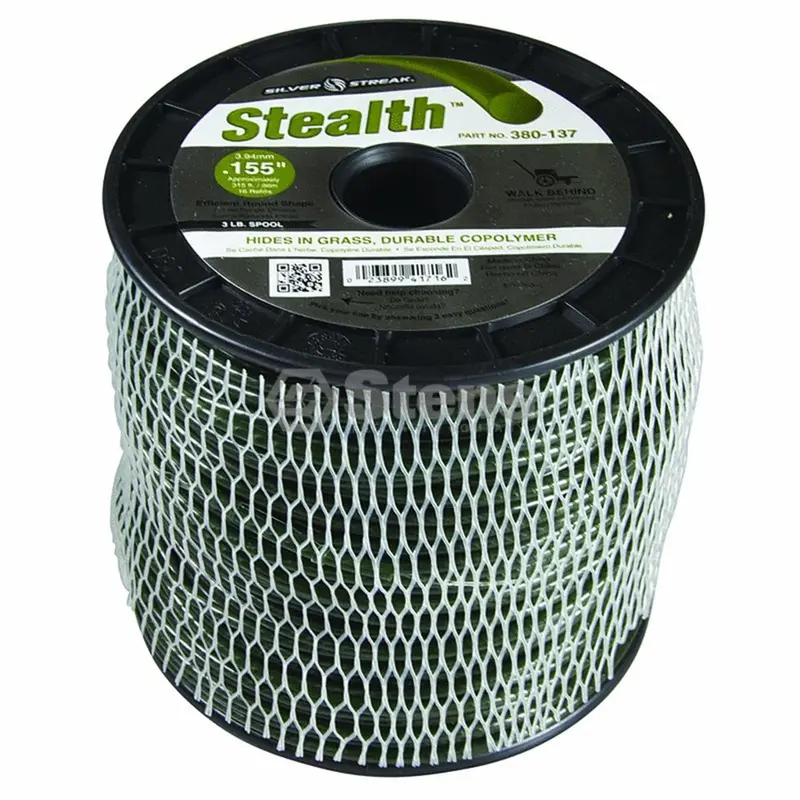 Stealth Trimmer Line – 0.155 Inch (3.9 Mm) Diameter, 3 Lb Spool 1