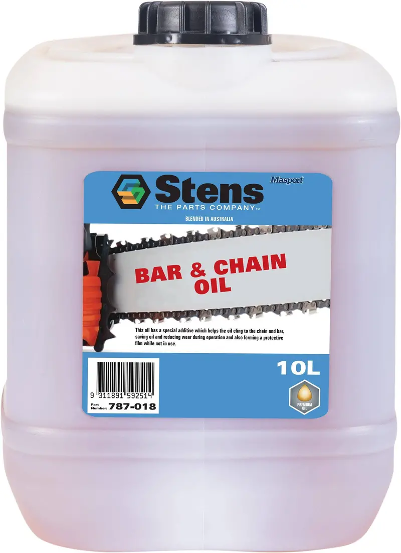 Stens Bar & Chain Oil – Premium Lubricant, 10-Litre Drum 1