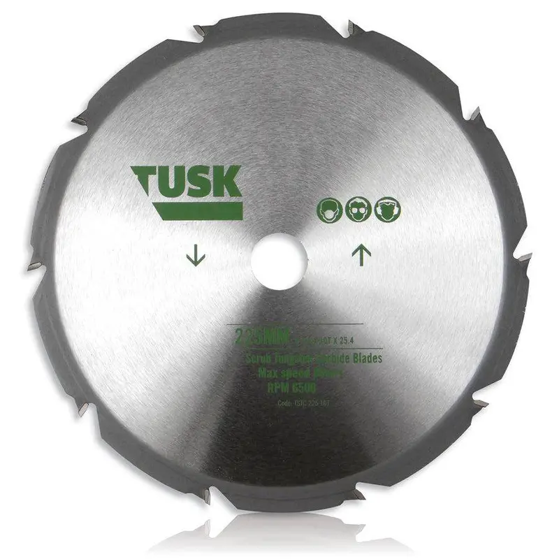 Tungsten-Tipped Lawn Blade – 8-Inch Compact Design 1
