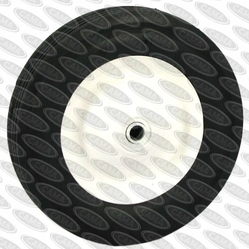 Universal 8-Inch Steel Utility Wheel For Garden Tools 1