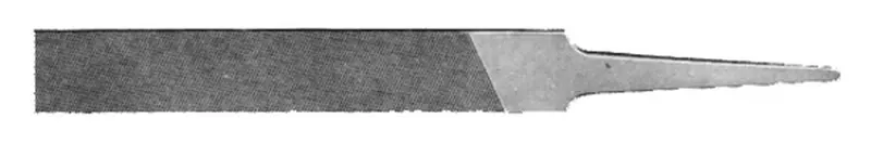 Vallorbe 6-Inch Precision Flat Needle File 1