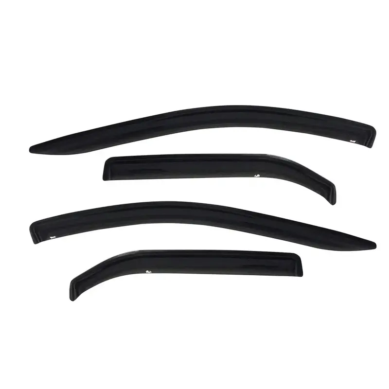 Westin Slim Wind Deflector – 4-Piece Smoke-Tinted Cab Shield Set 1