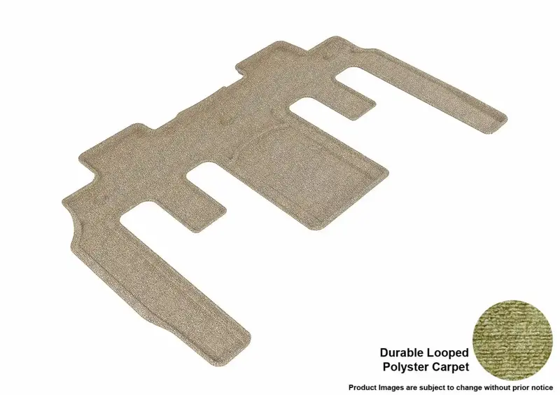 3D Maxpider L1Bc02322202 Classic Tan Rear Floor Mat – Digitalfit™ Contoured Protection 1