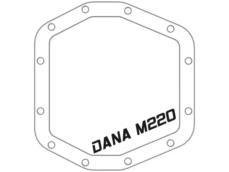 Afe Street Series Rear Differential Cover – Black Anodized With Machined Fins, Fits 2020+ Jeep Gladiator Jt (Dana M220) 1