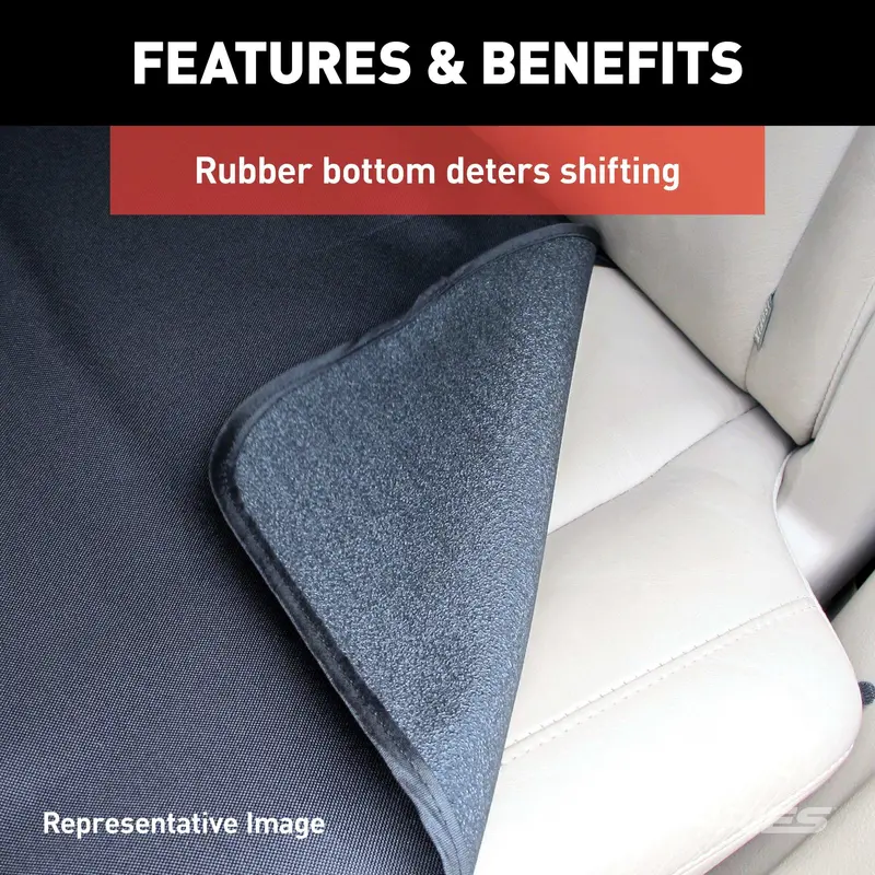 Aries Seat Defender Cargo Blanket – 60" Removable, Waterproof Black Protector 1