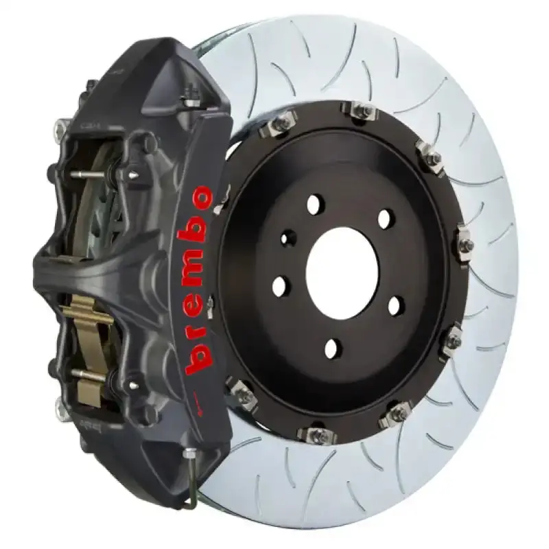 Brembo 21+ Series Big Brake Kit For Tesla Model S Plaid / Model X Plaid – Front, 6-Piston Calipers, 405X34Mm Two-Piece Slotted Rotors 1
