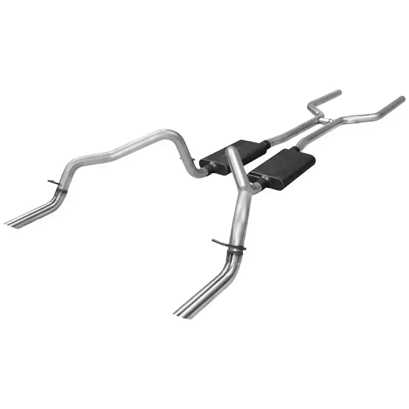 Flowmaster 17149 American Thunder Header-Back Exhaust System – Aluminized Steel Construction 1