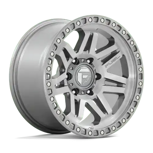 Fuel Off-Road D812 17X9 Wheel – 6X5.5 Bolt Pattern, -12Mm Offset, Platinum Finish 1