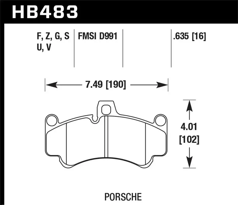 Hawk Performance Dtc-70 High-Performance Disc Brake Pads – 0.635" Thickness 1