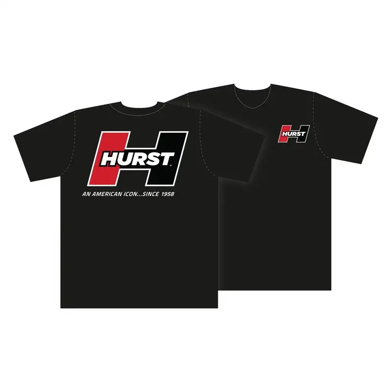 Hurst Black Logo T-Shirt – Large 1