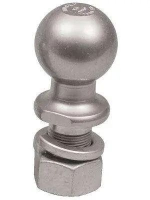 Husky Towing 34917 Dual-Ball Mount – 3,500 Lb Capacity, Chrome Finish, 3/4" Shank 1