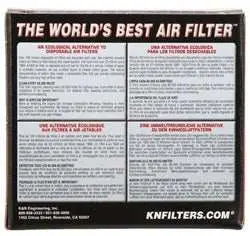 K&N Universal Clamp-On Air Filter – Flexible Mounting For Custom Intakes 1