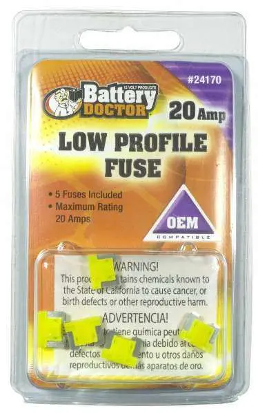 Mini Fuse – 20 Amp Blade-Type Automotive Fuse 1