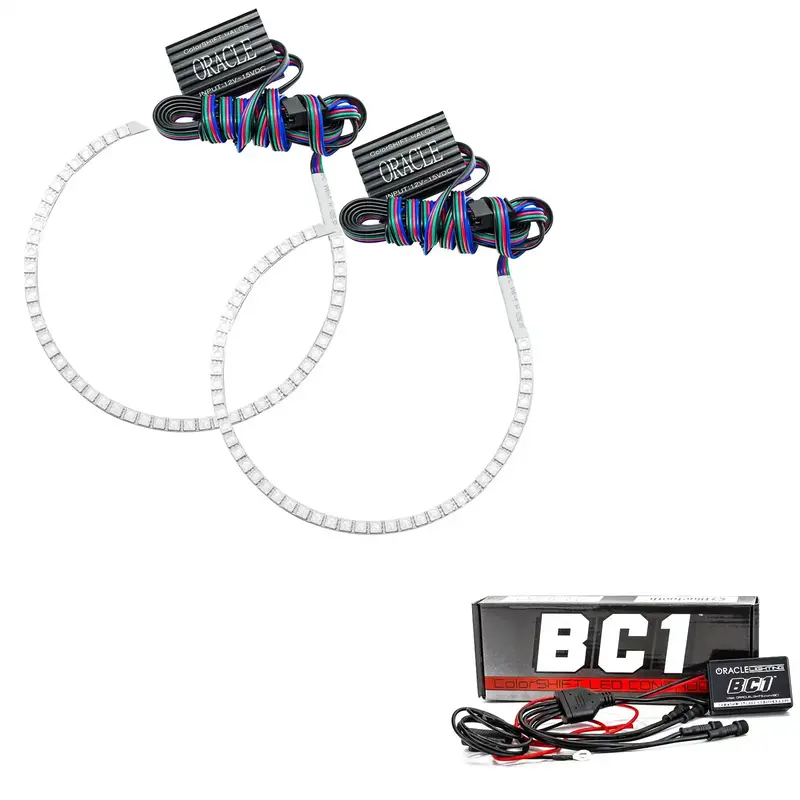 Oracle Lighting Bc1 Colorshift Halo Headlight Ring Kit – Model 3992-335 1