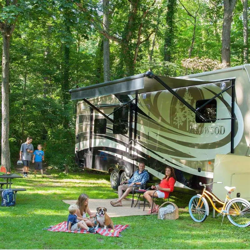 Solera Hybrid 69-Inch Awning In Matte Black 1